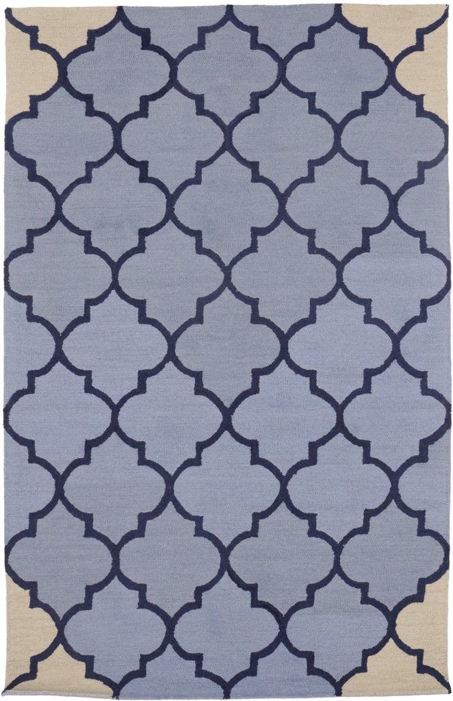 Multicolored Trellis 5X8 Hand-Tufted Modern Rug