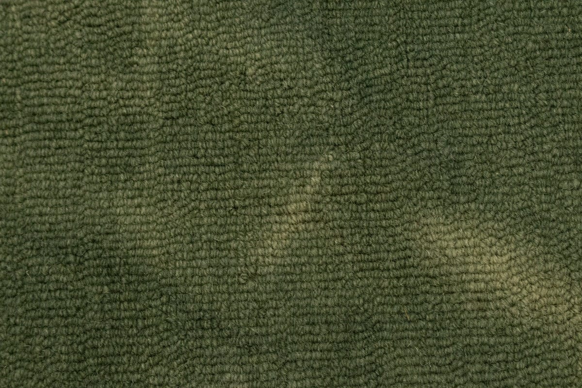 Olive Green Tie-Dye 5X8 Hand-Tufted Modern Rug