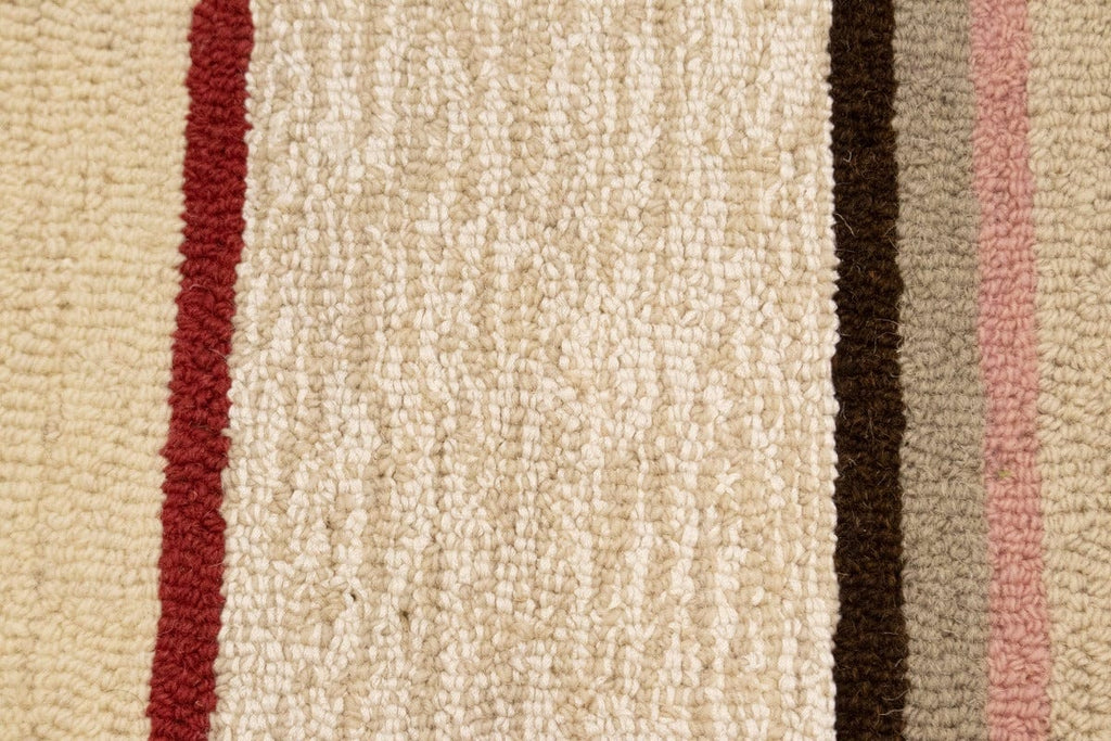 Multicolored Stripes 5X8 Hand-Tufted Modern Rug