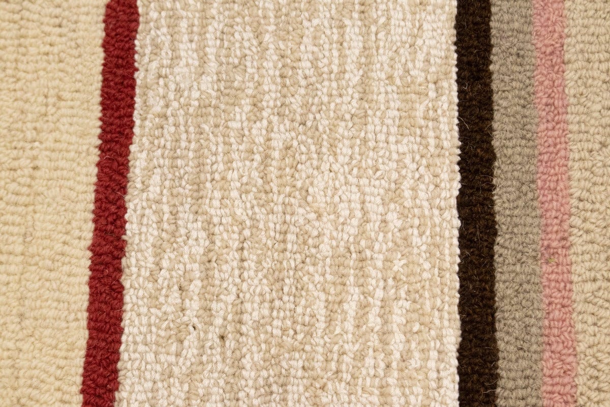 Multicolored Stripes 5X8 Hand-Tufted Modern Rug