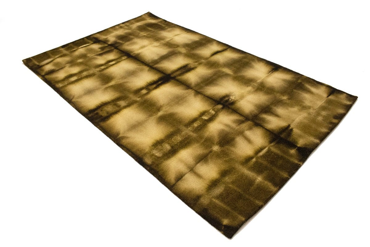 Brown Tie-Dye 5X8 Hand-Tufted Modern Rug