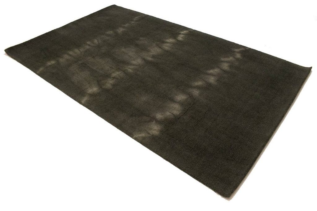 Charcoal Tie-Dye 5X8 Hand-Tufted Modern Rug