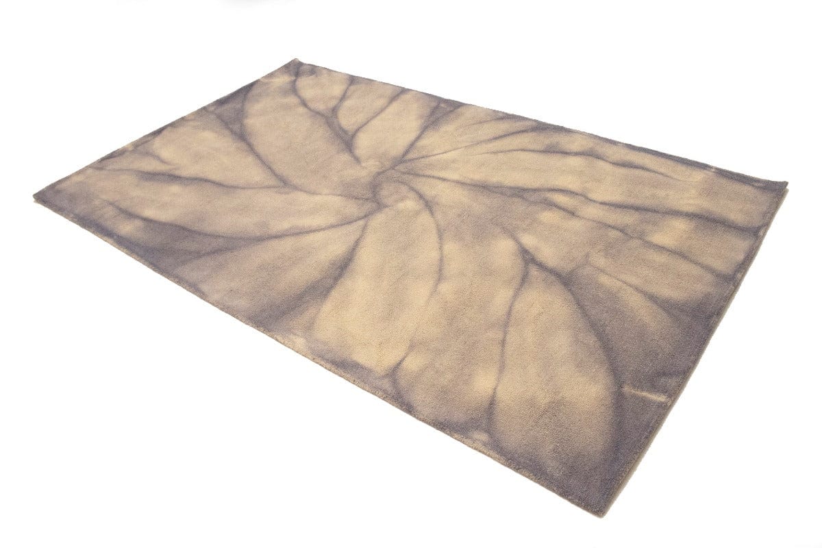 Pastel Purple Tie-Dye 5X8 Hand-Tufted Modern Rug