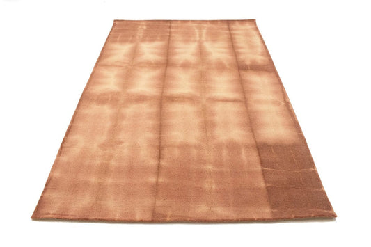 Rust Tie-Dye 5X8 Hand-Tufted Modern Rug