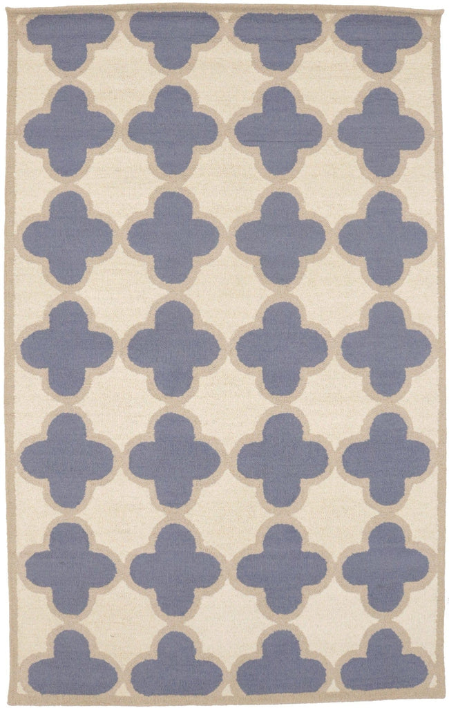 Multicolored Trellis 5X8 Hand-Tufted Modern Rug