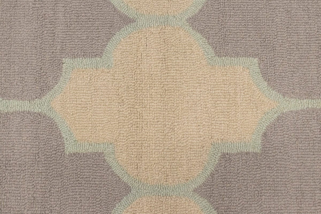 Multicolored Trellis 5X8 Hand-Tufted Modern Rug