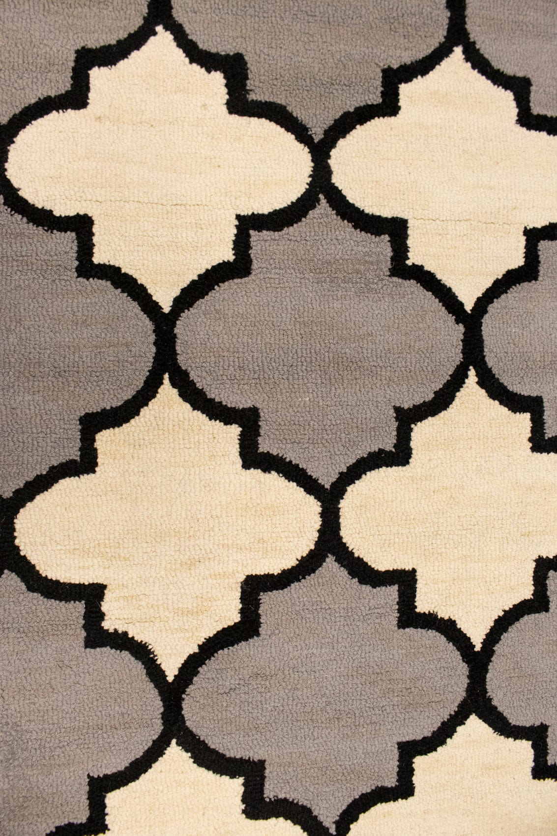 Multicolored Trellis 5X8 Hand-Tufted Modern Rug