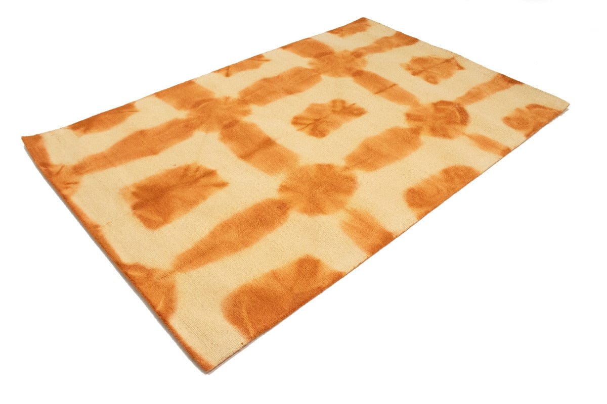 Marigold Tie-Dye 5X8 Hand-Tufted Modern Rug