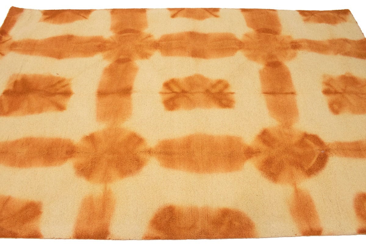 Marigold Tie-Dye 5X8 Hand-Tufted Modern Rug