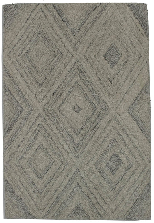 Sand Geometric 2X3 Modern Oriental Rug