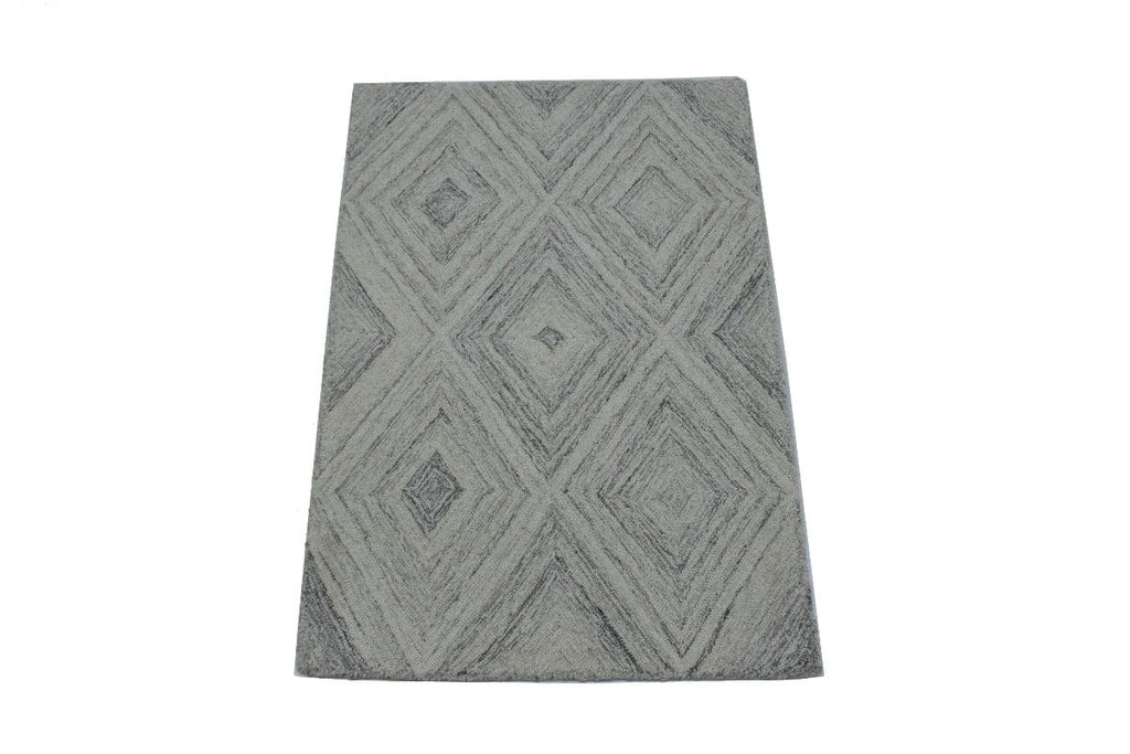 Sand Geometric 2X3 Modern Oriental Rug