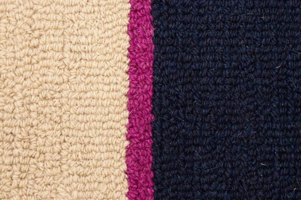 Multicolored Stripes 5X8 Hand-Tufted Modern Rug