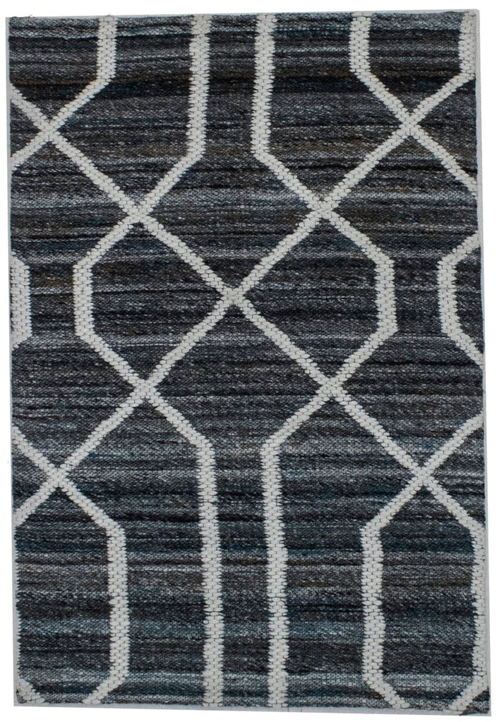 Charcoal Trellis 2X3 Modern Oriental Rug