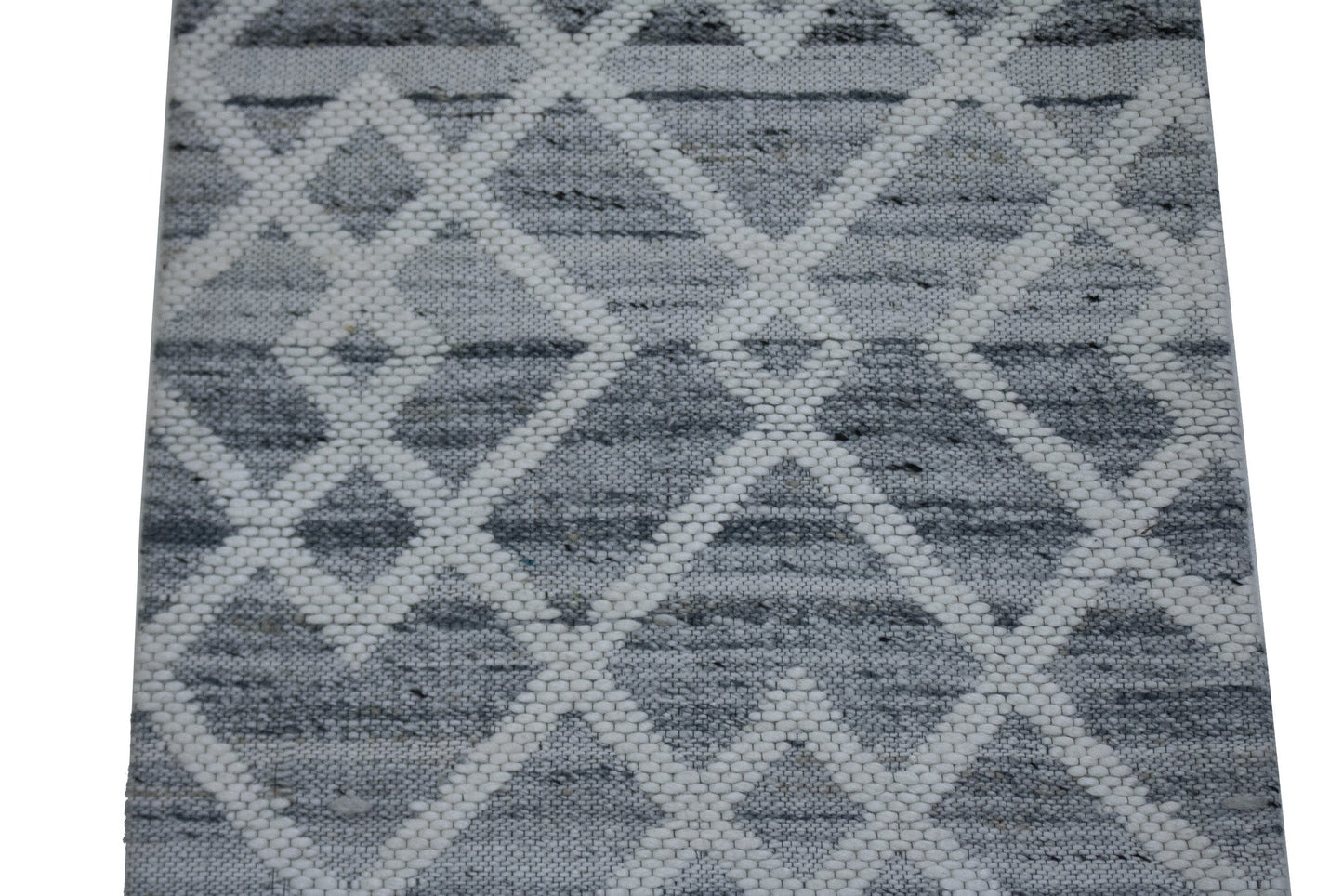 Dark Grey Trellis 2X3 Modern Oriental Rug