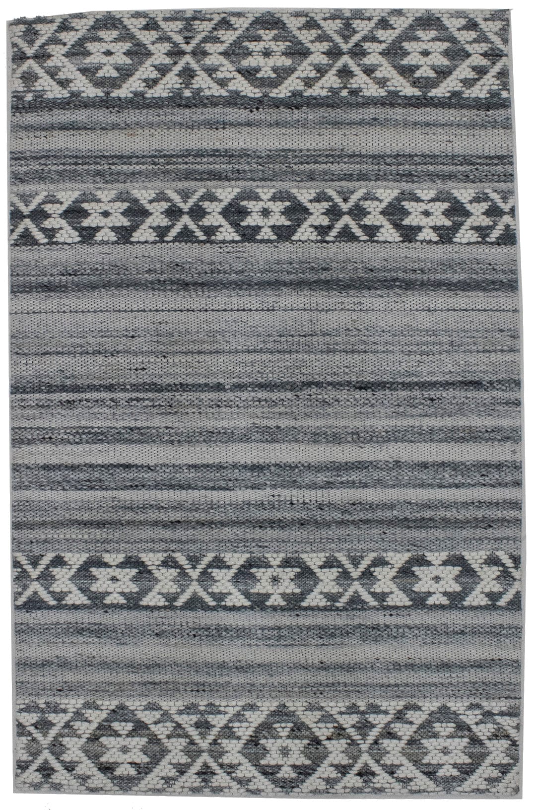 Charcoal Trellis 2X3 Modern Oriental Rug