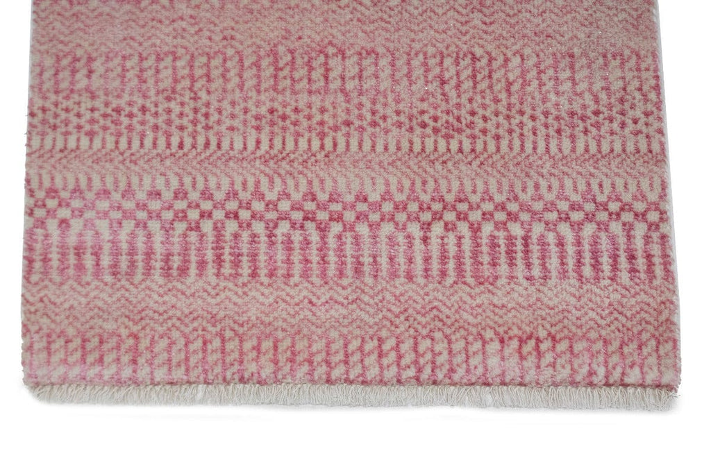 Pink Grass Design 2X3 Modern Oriental Rug