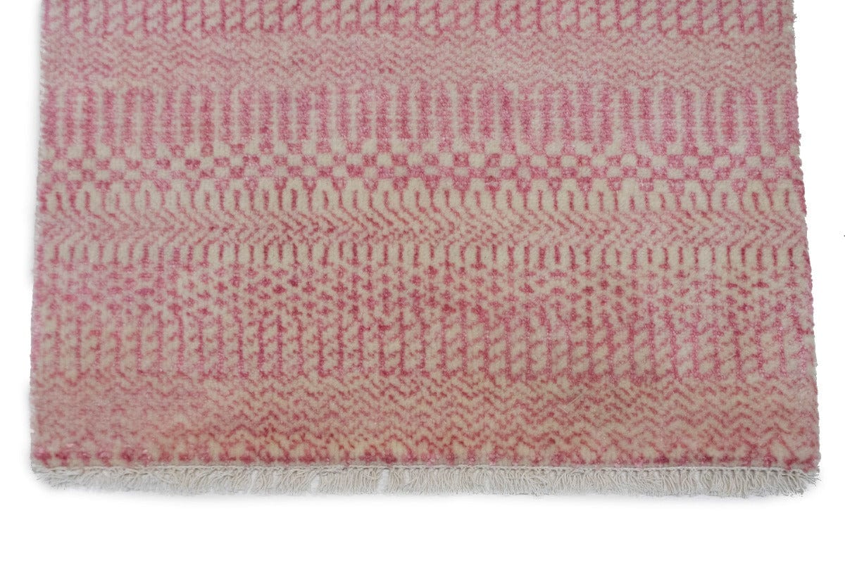 Pink Grass Design 2X3 Modern Oriental Rug