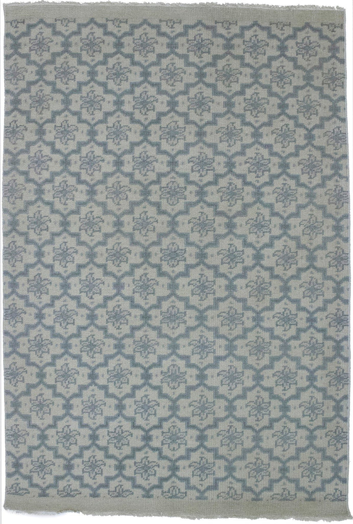 Muted Colors Floral 4X6 Modern Oriental Rug