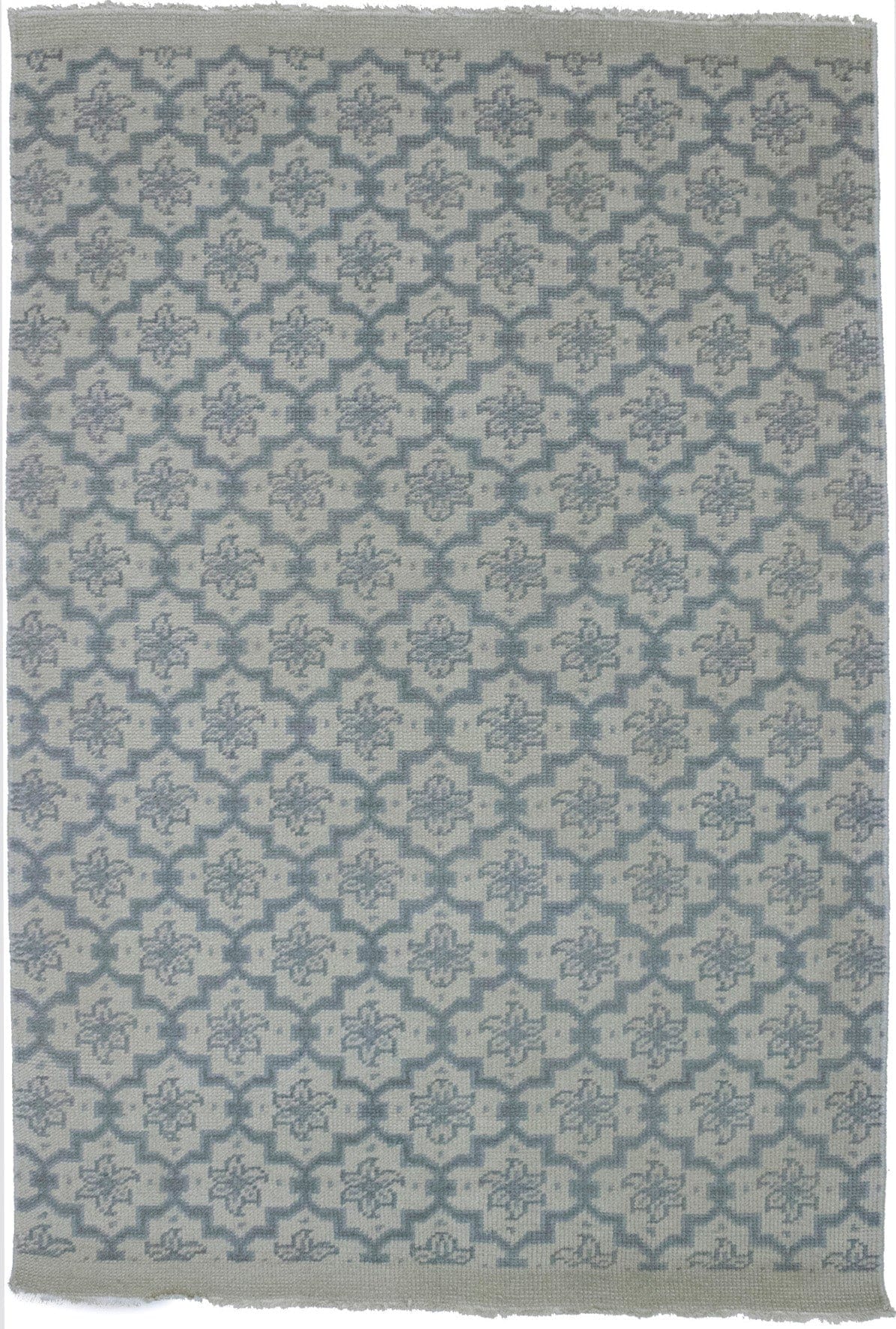 Muted Colors Floral 4X6 Modern Oriental Rug