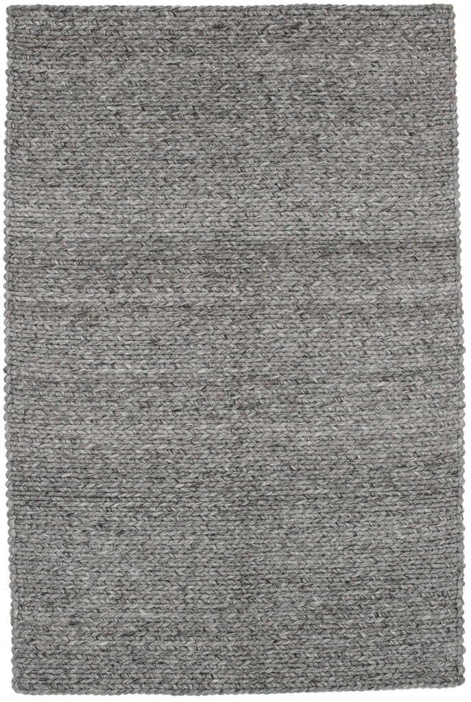 Beige Braided 4'5X6'9 Modern Rug