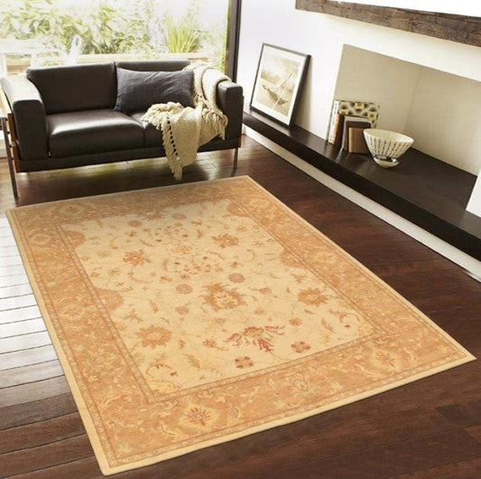 Oushak Collection Hand-Knotted Lamb's Wool Area Rug-10'10" X 13' 9"