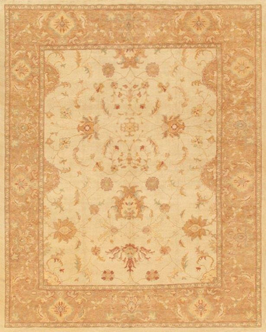 Oushak Collection Hand-Knotted Lamb's Wool Area Rug-10'10" X 13' 9"