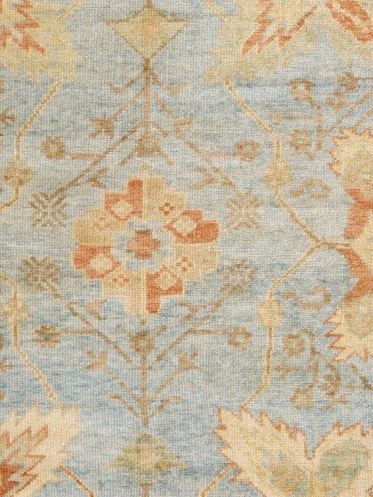 Oushak Collection Hand-Knotted Lamb's Wool Area Rug-12' 2" X 14' 4"