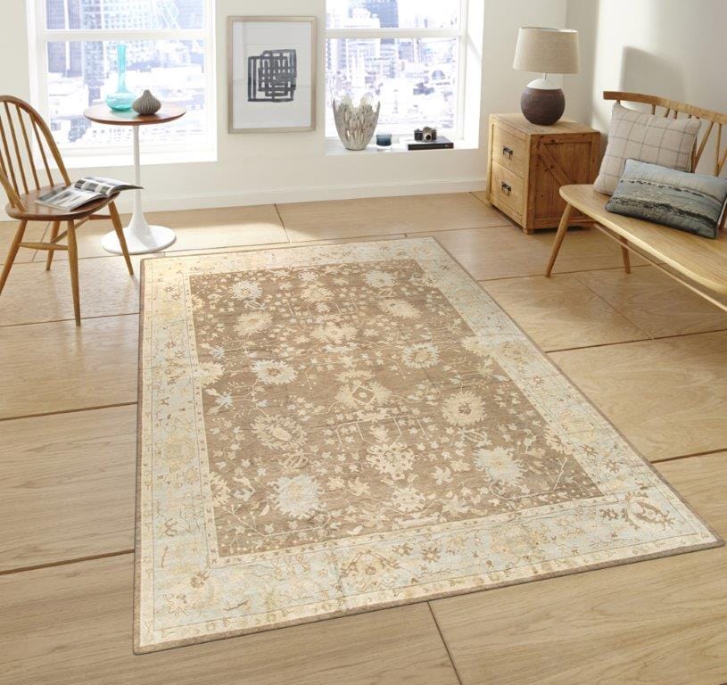 Oushak Collection Hand-Knotted Lamb's Wool Area Rug-13' 2" X 18' 1"