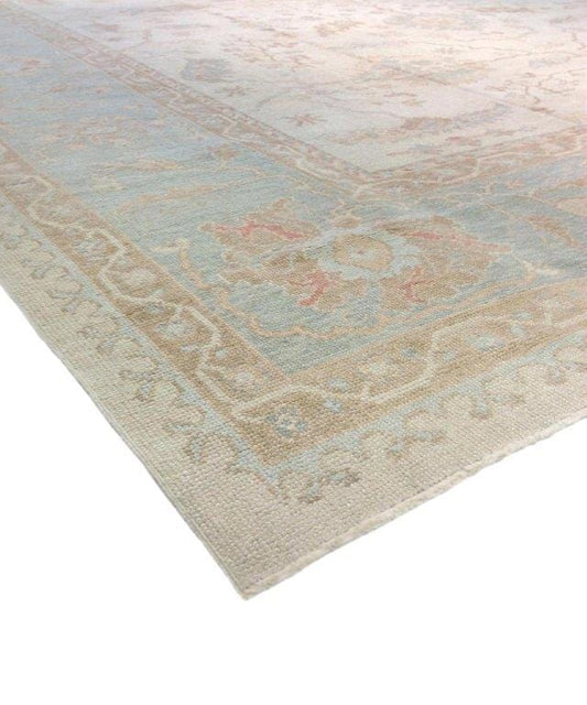 Oushak Collection Hand-Knotted Lamb's Wool Area Rug-13'10" X 17'10"