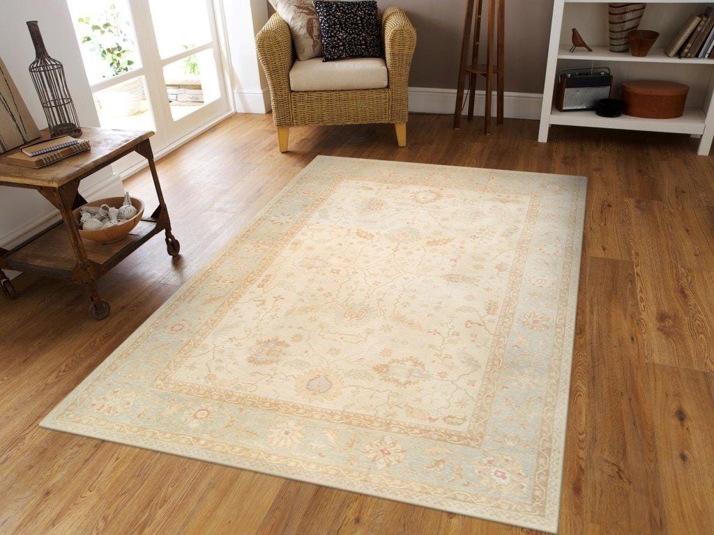 Oushak Collection Hand-Knotted Lamb's Wool Area Rug-13'10" X 17'10"