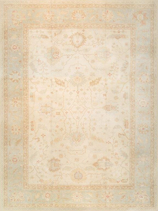Oushak Collection Hand-Knotted Lamb's Wool Area Rug-13'10" X 17'10"