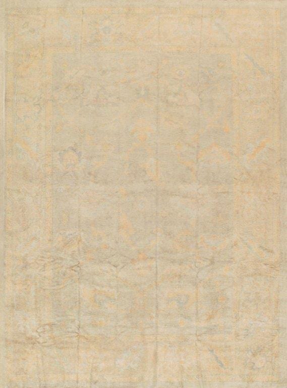 Oushak Collection Hand-Knotted Lamb's Wool Area Rug- 10' 5" X 13' 10"
