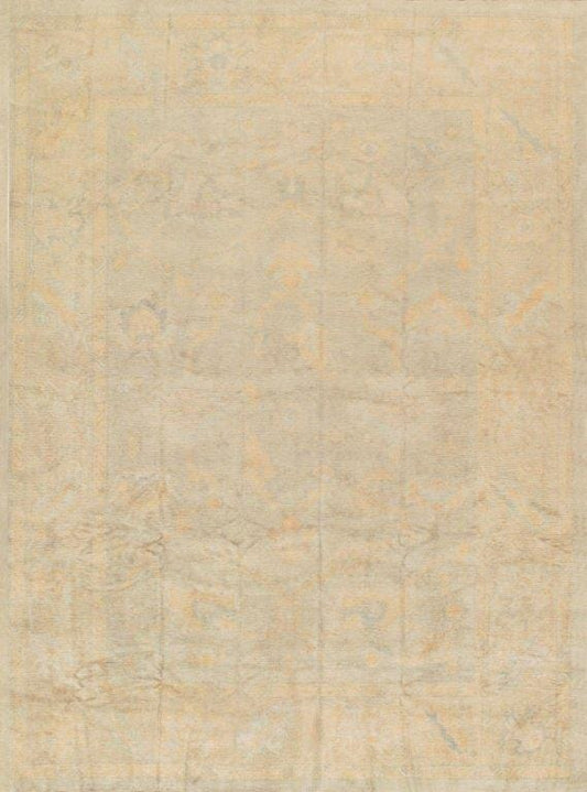 Oushak Collection Hand-Knotted Lamb's Wool Area Rug- 10' 5" X 13' 10"
