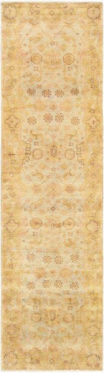 Oushak Collection Hand-Knotted Lamb's Wool Runner- 2' 9" X 9' 11"