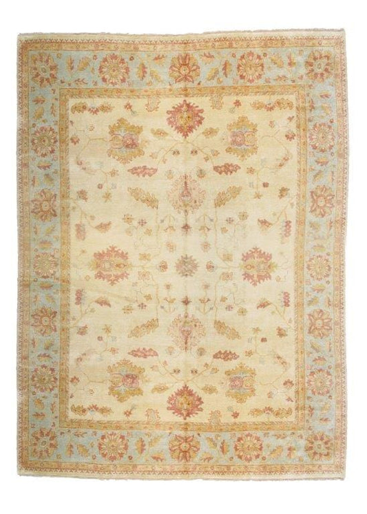 Oushak Collection Hand-Knotted Lamb's Wool Area Rug- 11' 10" X 15' 0"