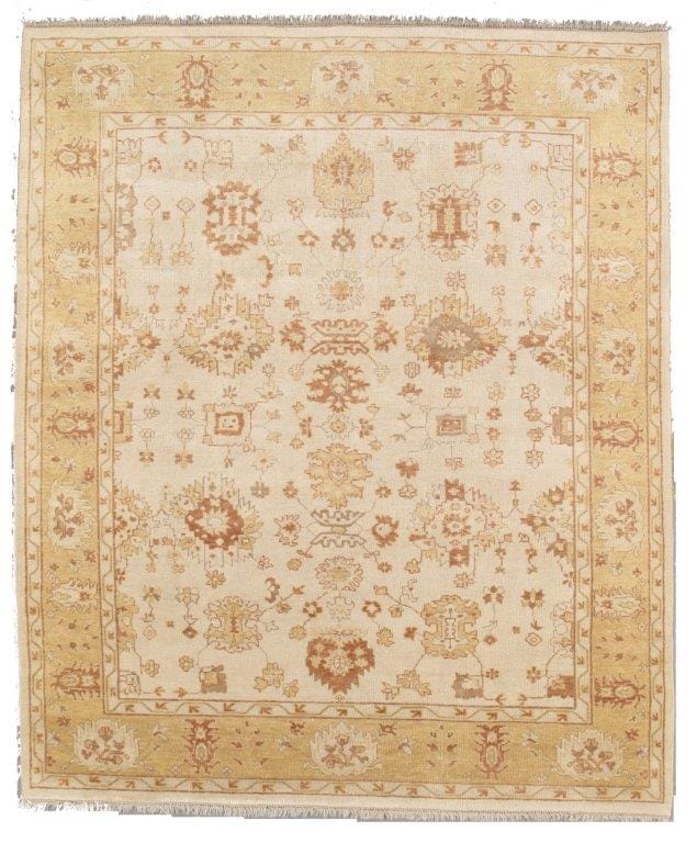 Oushak Collection Hand-Knotted Lamb's Wool Area Rug-11' 5" X 11'10"