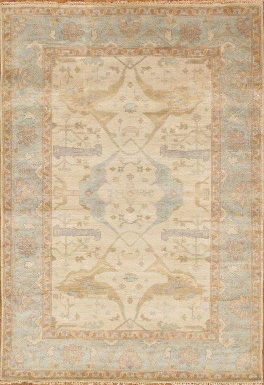 Oushak Collection Hand-Knotted Lamb's Wool Area Rug- 12' 5" X 17'11"