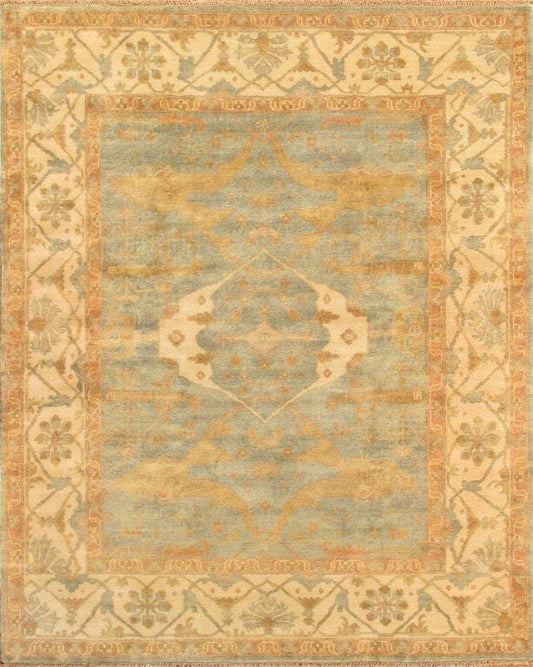 Oushak Collection Hand-Knotted Lamb's Wool Area Rug- 12' 2" X 17' 8"