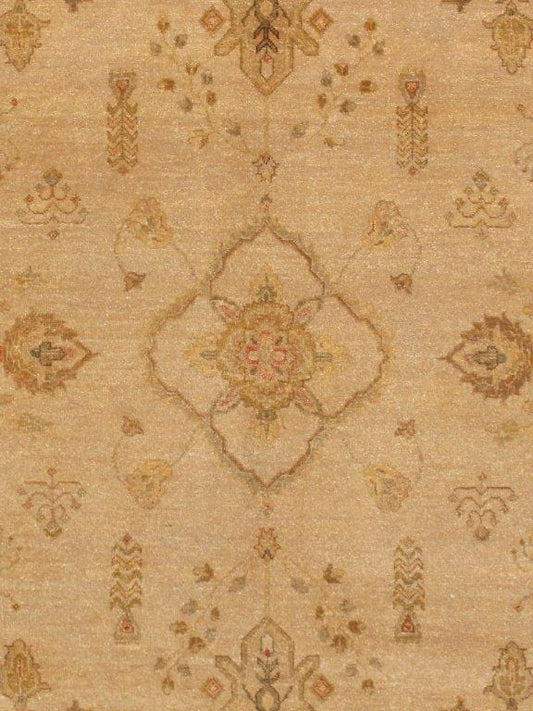 Pasargtad Home Oushak Collection Hand-Knotted Lamb's Wool Area Rug- 8'10" X 12' 1"