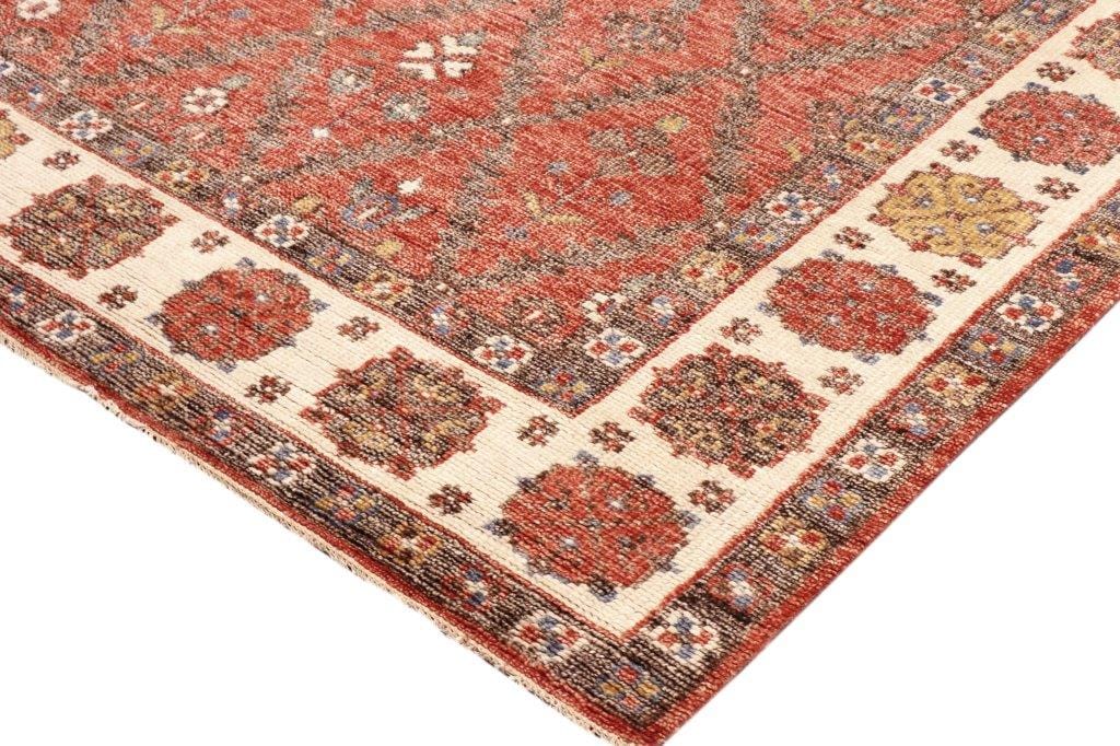 Nomad Collection Hand-Knotted Wool Area Rug- 7' 9" X 9' 10"