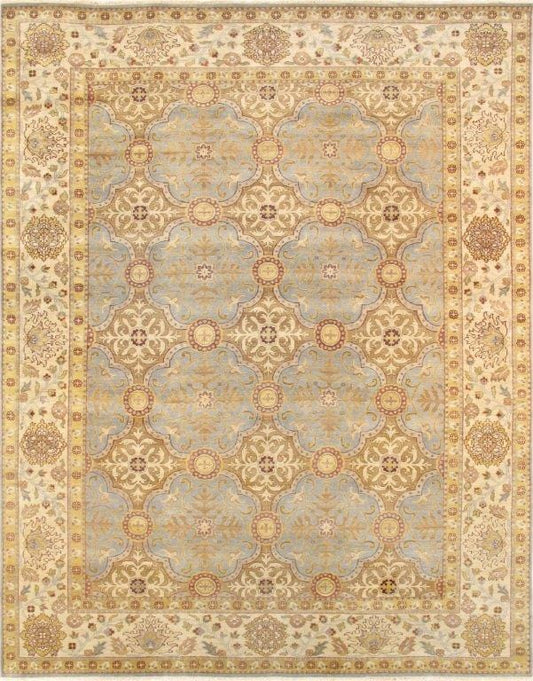 Sultanabad Collection Hand-Knotted Lamb's Wool Area Rug- 8' 1" X 9' 10"