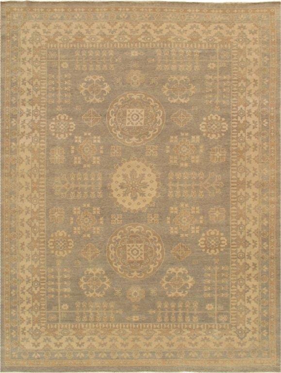 Khotan Collection Hand-Knotted Lamb's Wool Area Rug- 2' 0" X 3' 0"