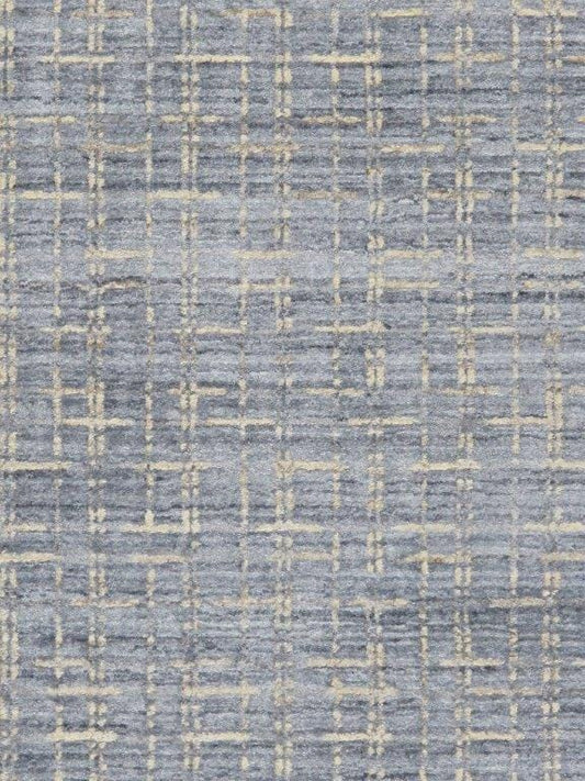 Slate Collection Hand-Loomed Silk & Wool Rug- 6' 0" X 9' 0"