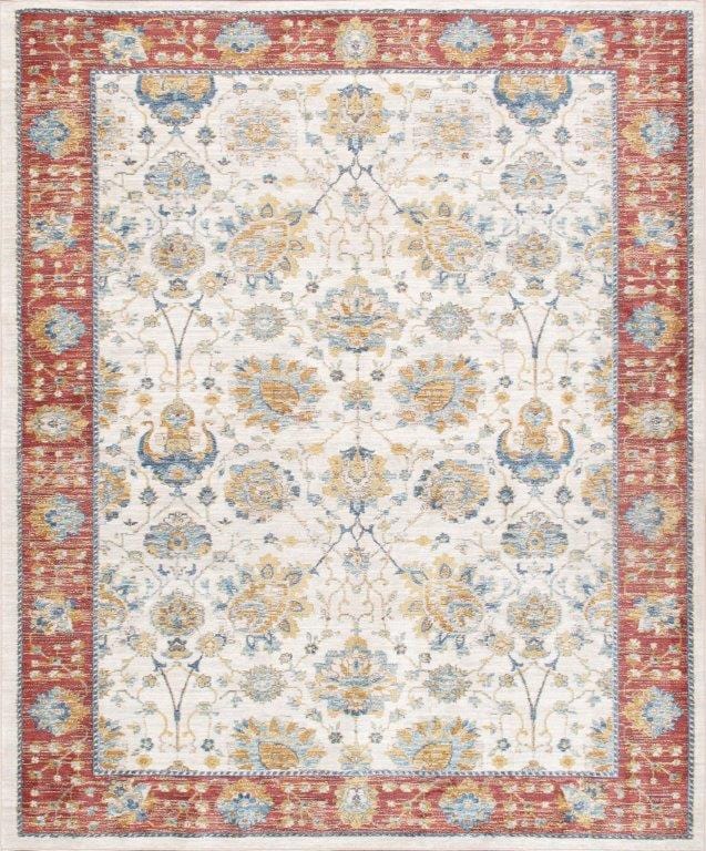 Heritage Collection Power Loom Area Rug- 8' 0" X 10' 0"