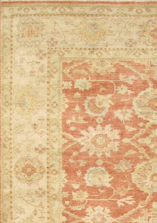 Sultanabad Collection Hand-Knotted Lamb's Wool Area Rug- 10' 3" X 14' 1"