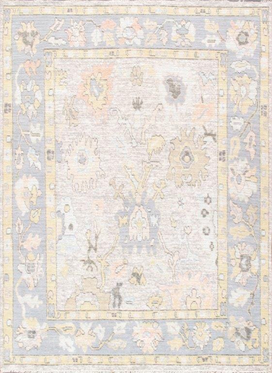 Oushak Collection Hand-Knotted Wool Area Rug- 9'10" X 14' 0"