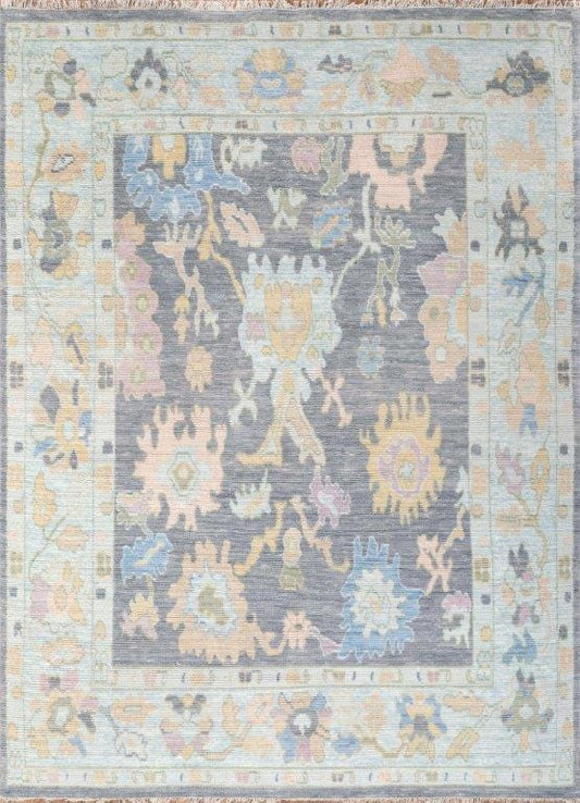 Oushak Collection Hand-Knotted Wool Area Rug- 8'11" X 12' 0"