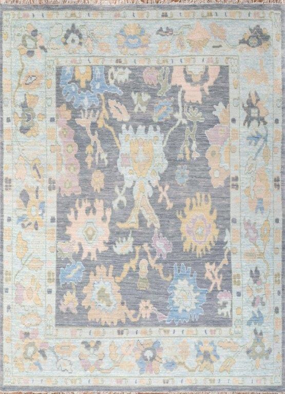 Oushak Collection Hand-Knotted Wool Area Rug-10' 0" X 14' 5"