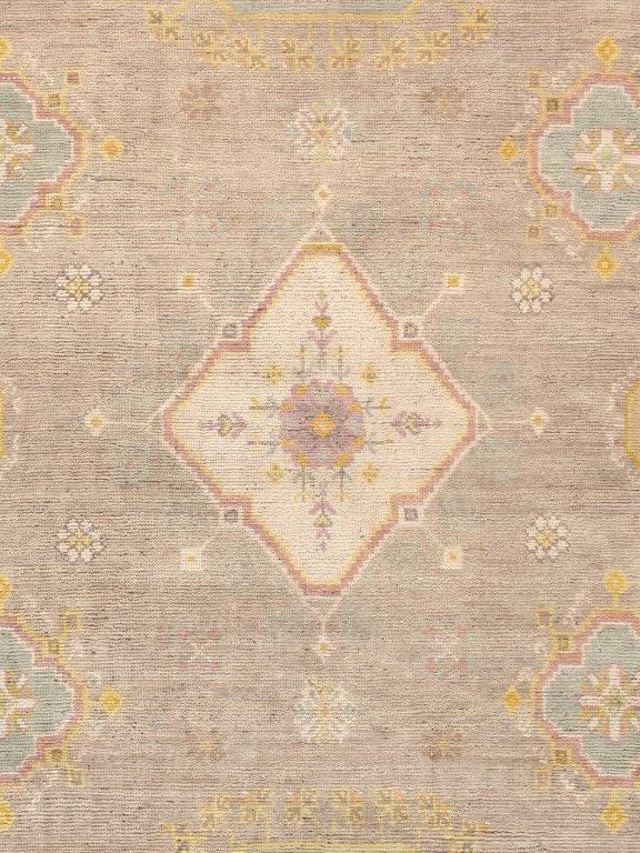 Khotan Collection Hand-Knotted Wool Area Rug- 9' 0" X 12' 0"