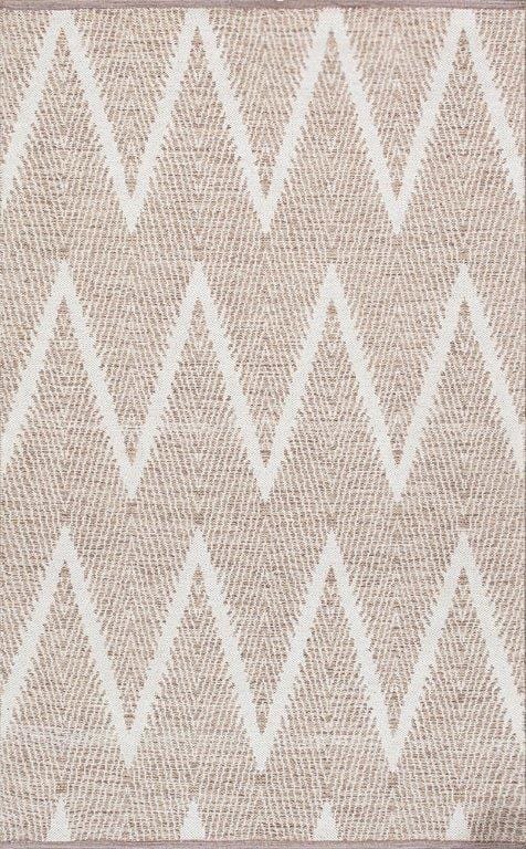 Simplicity Collection Hand-Woven Cotton Area Rug- 4' 0" X 6' 0"